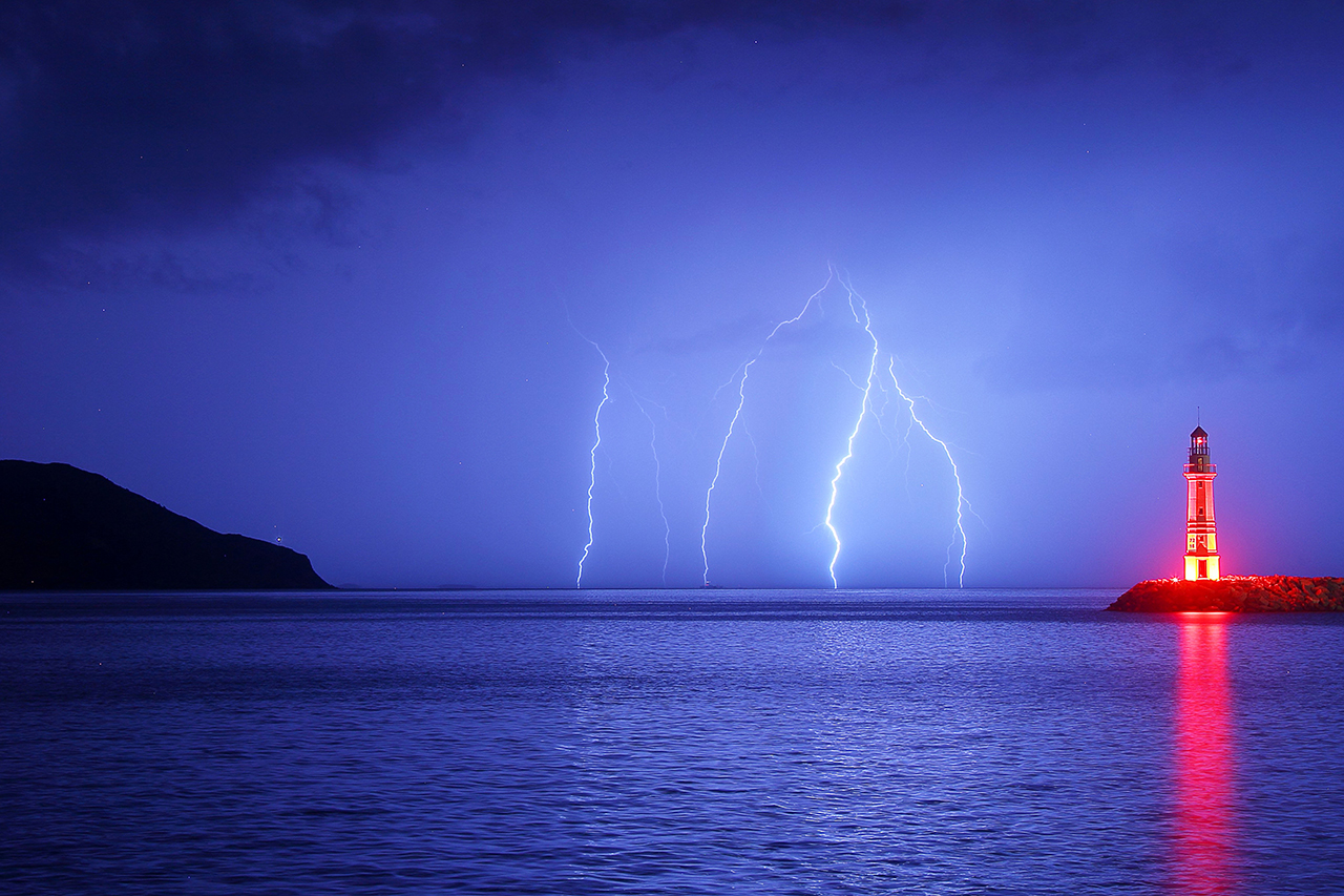 Dangerous storm. Штормовая молния.